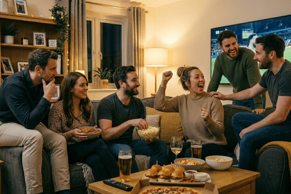 Jokes Ibu-Ibu Lagi Nobar Bola Bareng Pasangan