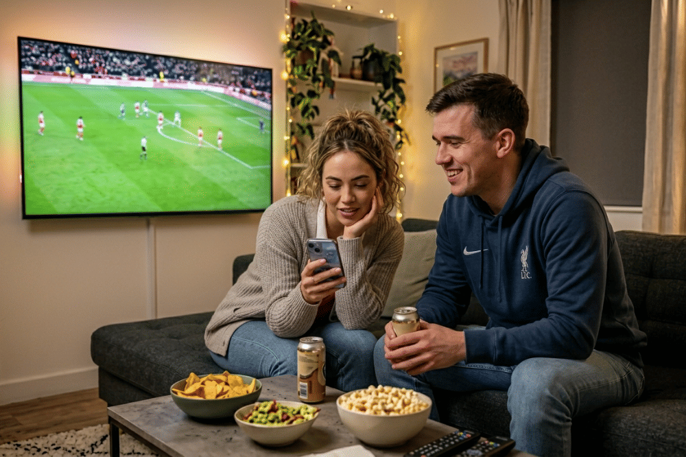 Tipe-Tipe Istri saat Nonton Bola Bareng Pasangan