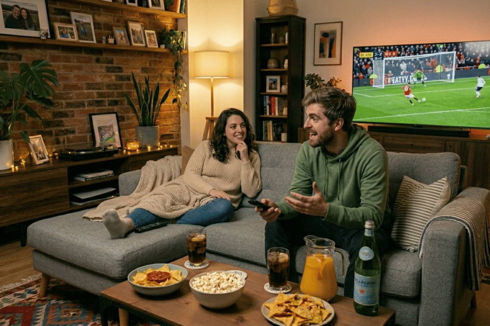 Tipe-Tipe Pasangan saat Nonton Bola Bareng