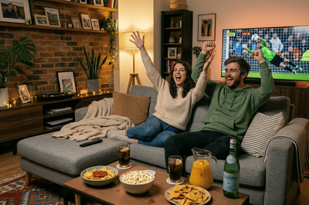 Tipe-Tipe Pasangan saat Nonton Bola Bareng