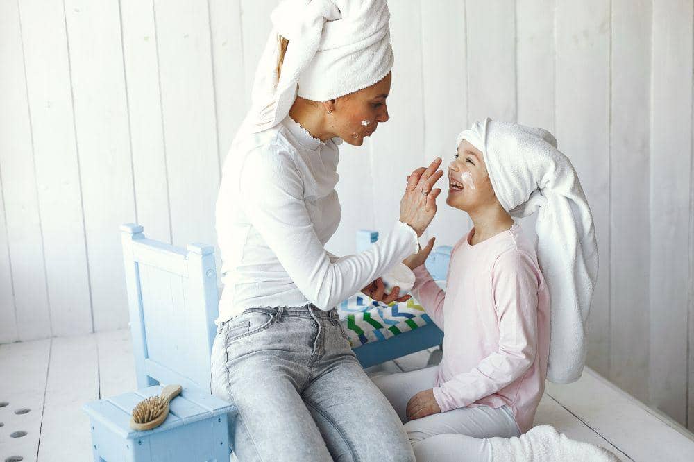 skincare anak dan mama