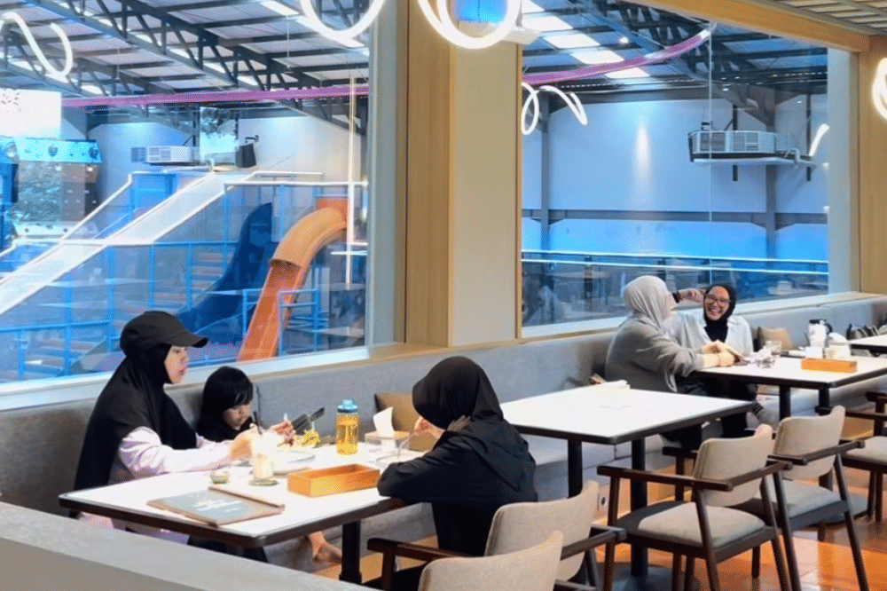 Playground cafe di Jakarta 