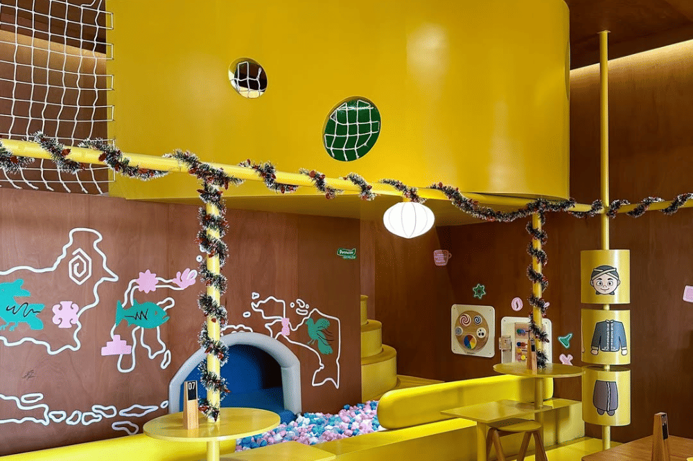 Playground cafe di Jakarta 