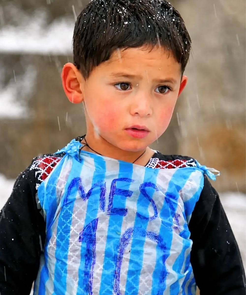Murtaza Ahmadi si "Messi Plastik"