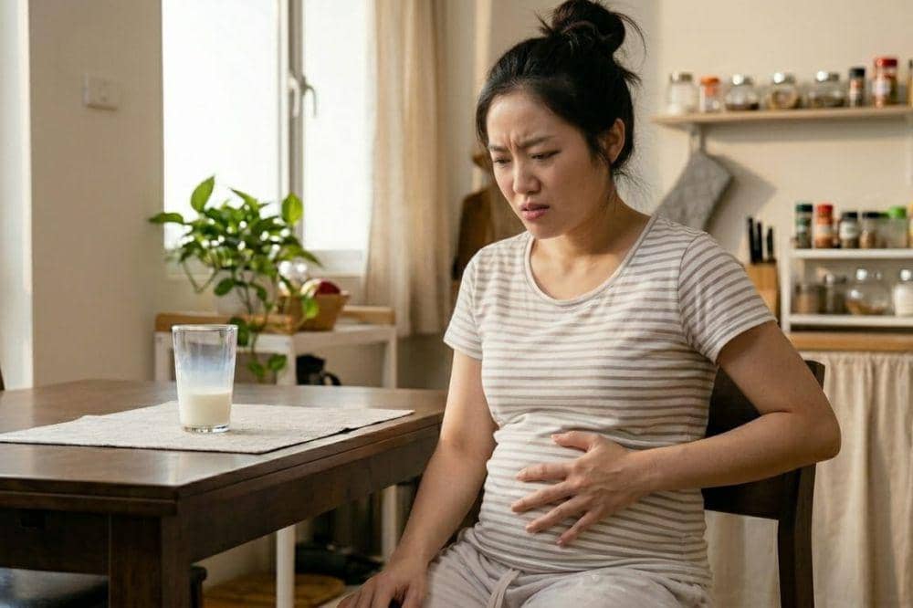 Penyebab Sakit Perut setelah Minum Susu