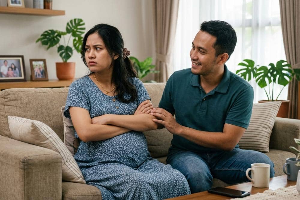 Kenapa Ibu Hamil Malas di Dekat Suami? Ini Penjelasannya