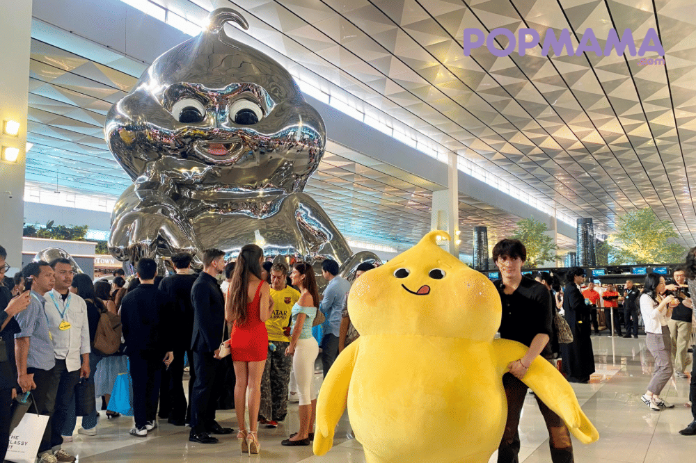 Patung IP Kuliner Setinggi 8 Meter Jadi Daya Tarik Baru di Bandara Soetta 