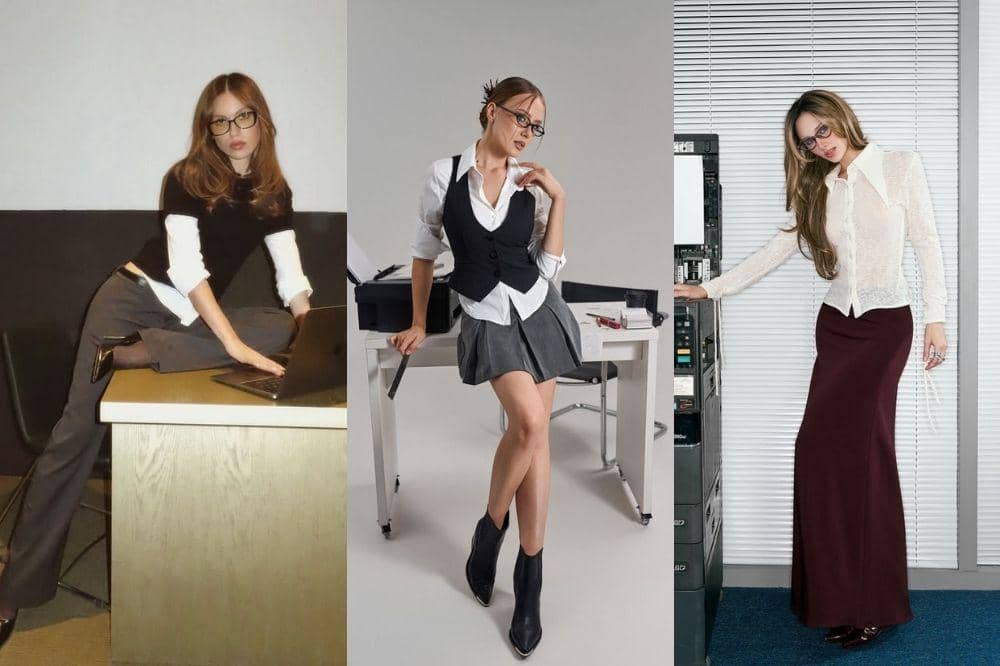 Office Siren Look Viral di Tiktok, Ini Inspirasi Mix and Matchnya!
