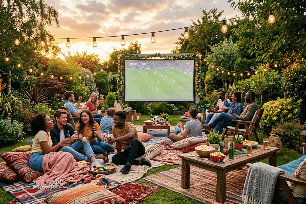 Ide Dekorasi Taman Rumah untuk Acara Nobar