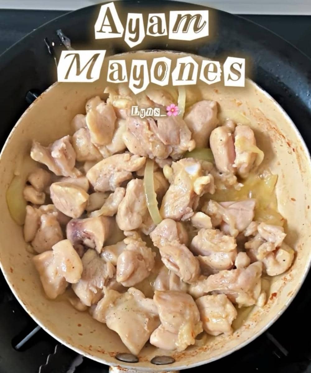 Resep ayam mayones untuk bekal sekolah anak
