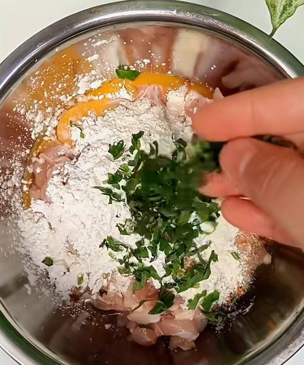 Resep ayam keju bakwan