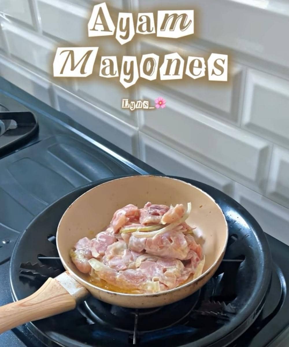 Resep ayam mayones untuk bekal sekolah anak