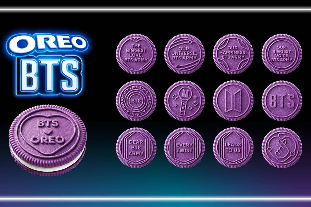 Kolaborasi OREO x BTS Hadir dengan Rasa Hotteok di Indonesia