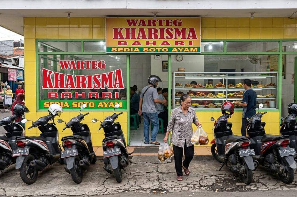 Asal Usul Warteg, Enak dan Beragam Makanannya Namun Tetap Hemat