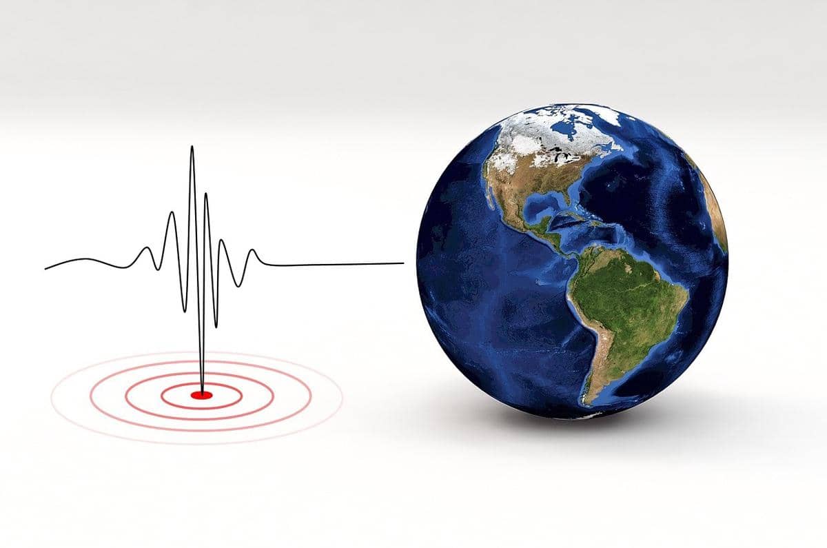 Gempa bumi.