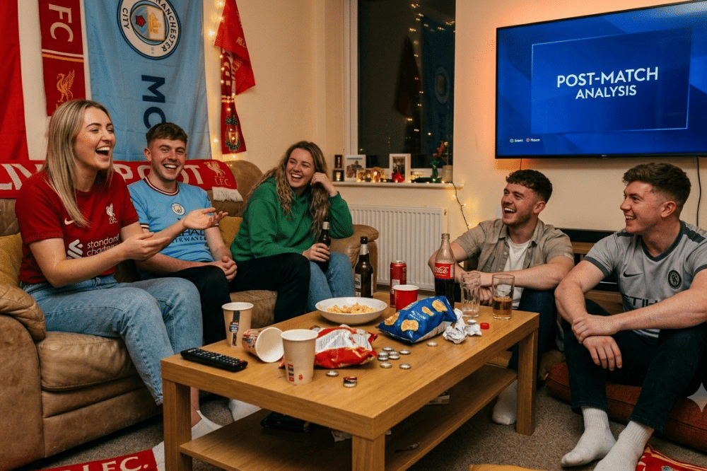 Jokes Kocak saat Nobar Bola agar Tidak Tegang