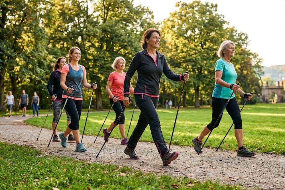 7 Manfaat Nordic Walking, Olahraga Unik yang Cepat Turunkan BB!