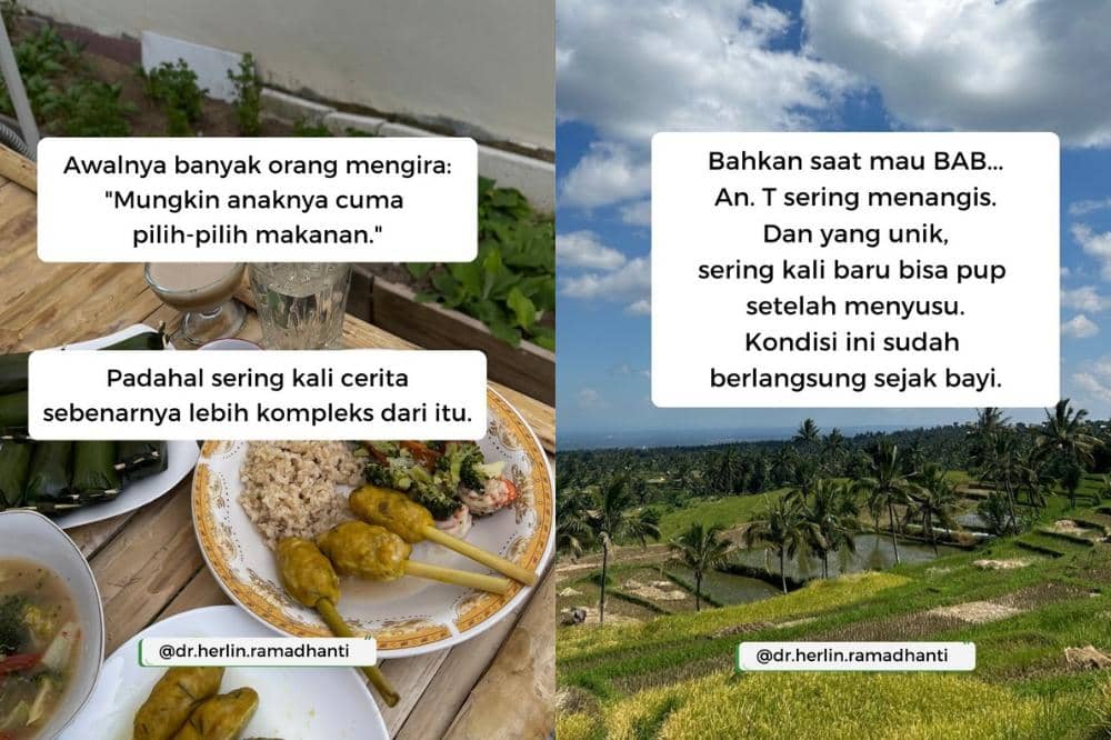 Hubungan GTM anak dengan saluran pencernaan menurut dr. Herlin Ramadhanti
