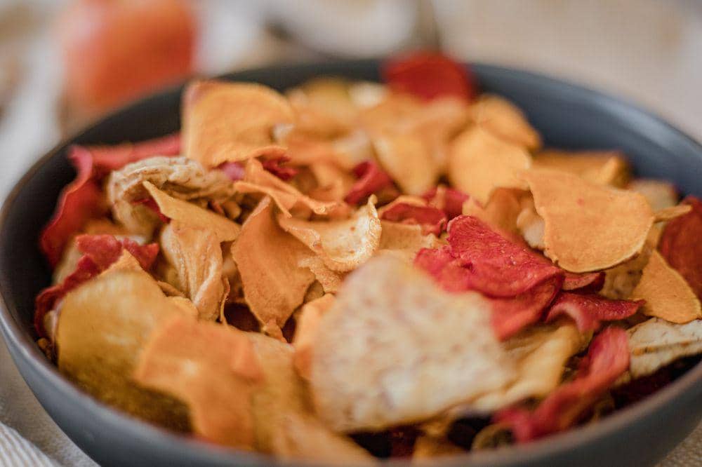 Trik menyembunyikan sayur di keripik