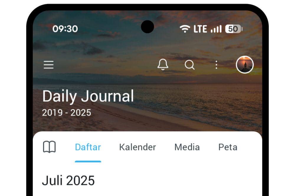 Aplikasi Digital Journaling
