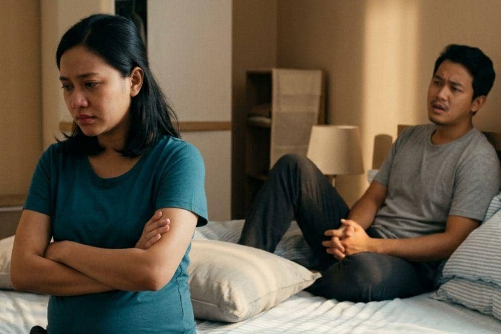Kesal dengan suami saat hamil adalah hal yang normal 