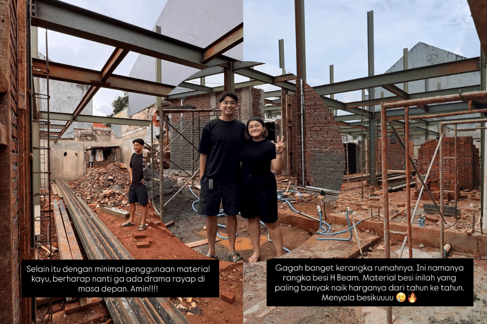 Lizzie Parra Ungkap Progres Rumah Baru, Pilih Rangka Besi H-Beam