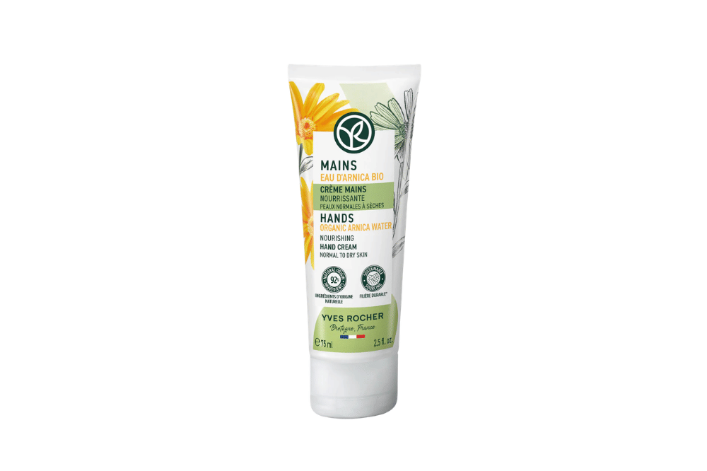 Yves rocher organic arnica nourishing hand cream