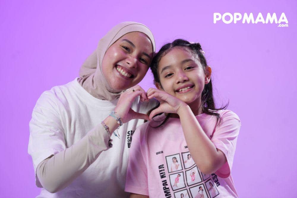Schalea Fasyannira Sparkle dan Mama Syanindita Trasysty