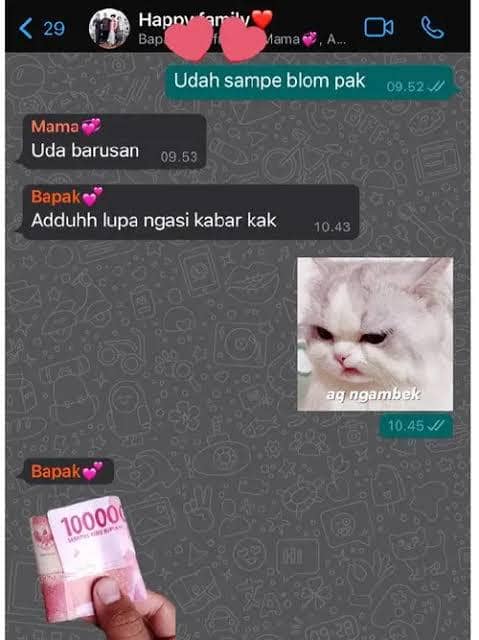 7 Meme Ibu-Ibu di Grup WhatsApp