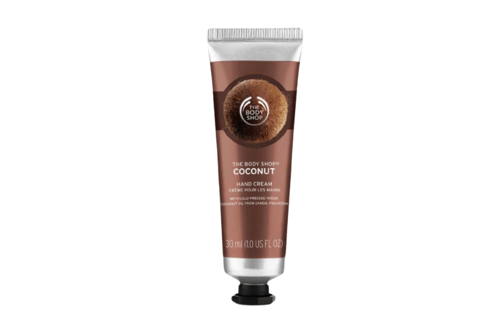 The body shop coconut hand cream