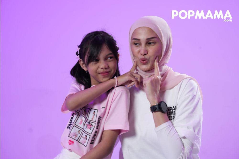 Fayra Sukma Anjani Sparkle dan Mama Nila Asmita