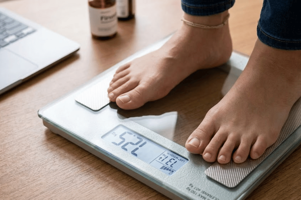Berat badan naik drastis di area perut