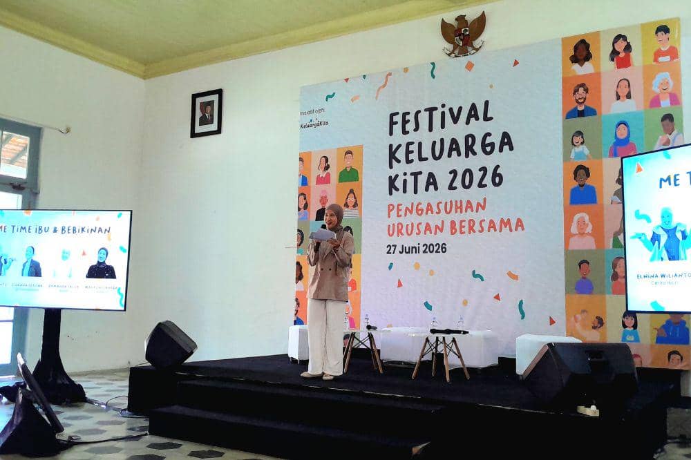 Wahyuni Sahara dalam acara Festival Keluarga Kita 2026