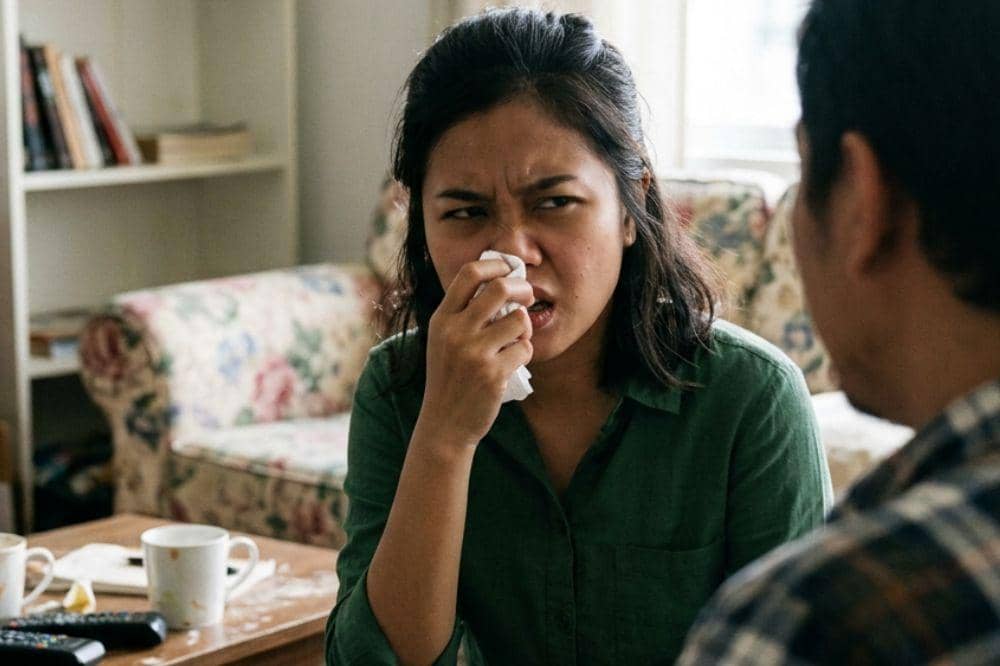 Bau tubuh suami bikin ibu hamil kesal