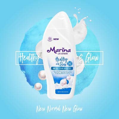 Marina UV White Healthy & Glow Hand & Body Lotion