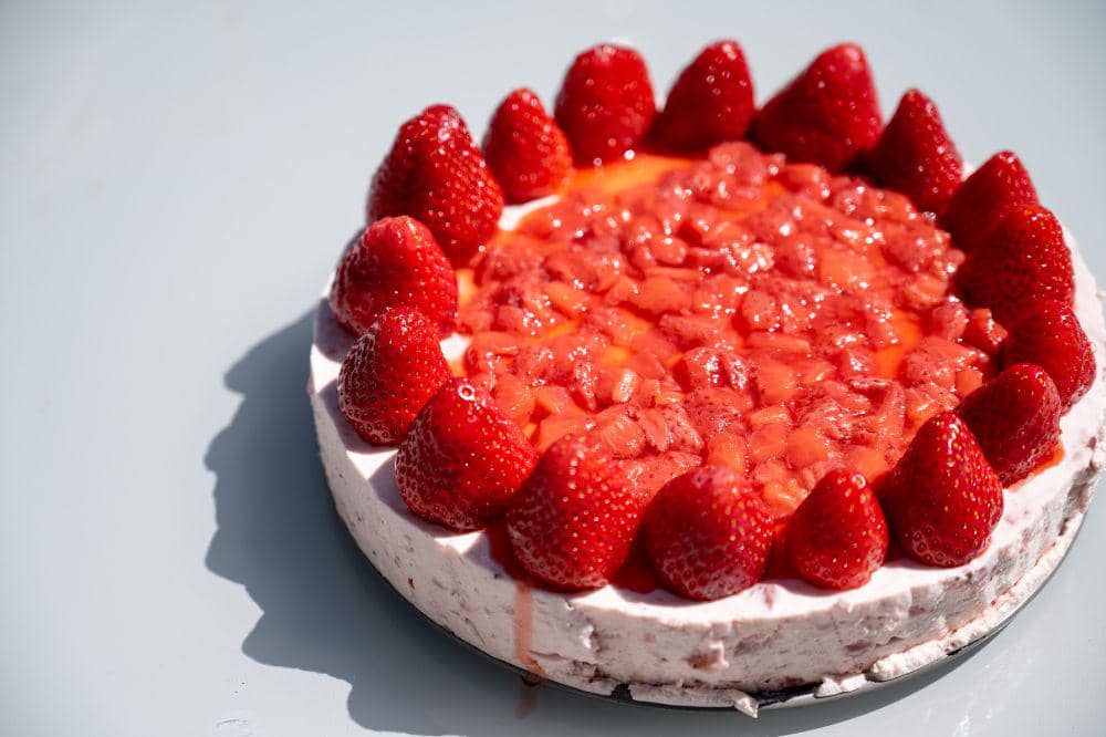 Resep olahan buah stroberi strawberry cheese cake
