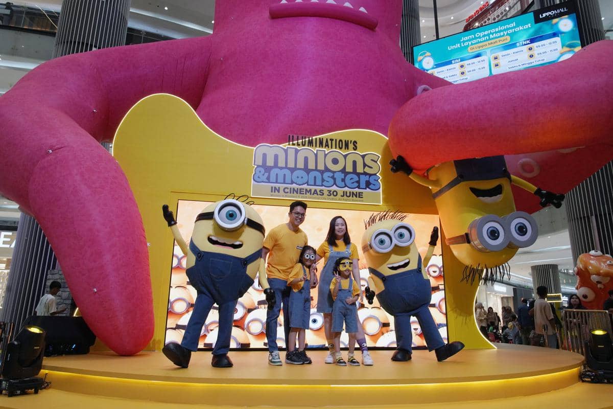 Minions & Monsters Hadir di Lippo Mall Puri, Libur Sekolah Makin Seru
