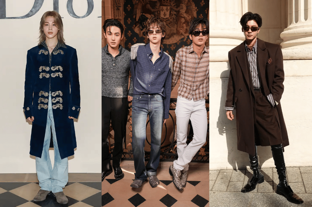 7 Penampilan Seleb Pria Hadiri Menswear Fashion Week SS/ 2027