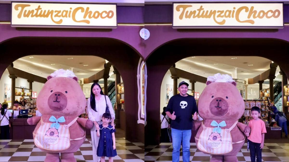 Liburan Sekolah, Main Bersama Tuntunzai Capybara Chocolate di CP 2