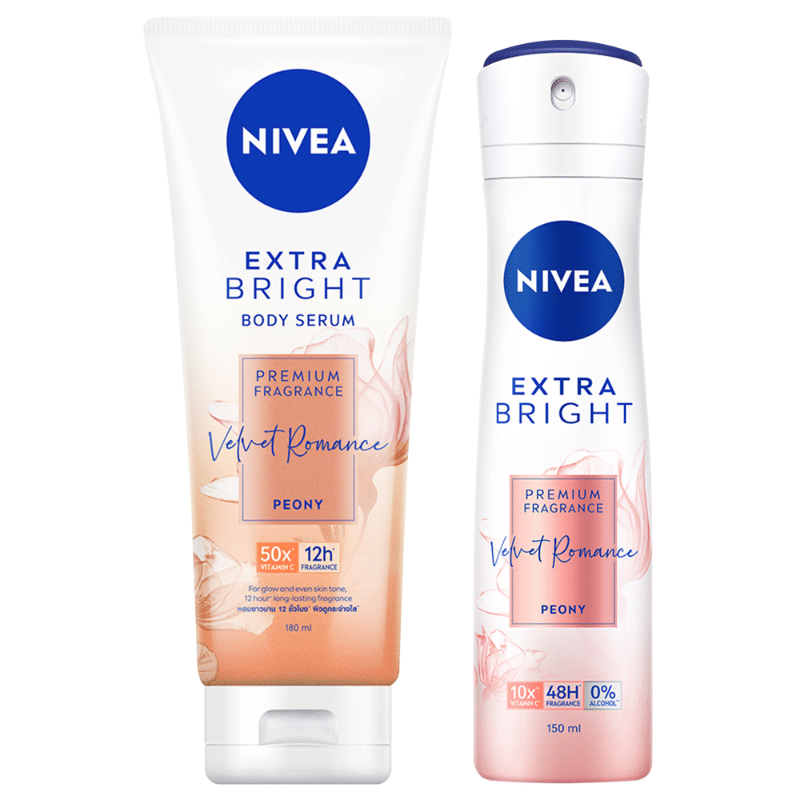 Nivea Extra Bright Velvet Romance Premium Fragrance Body Serum
