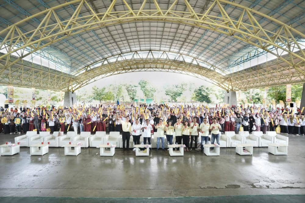 Anak anak di acara energen
