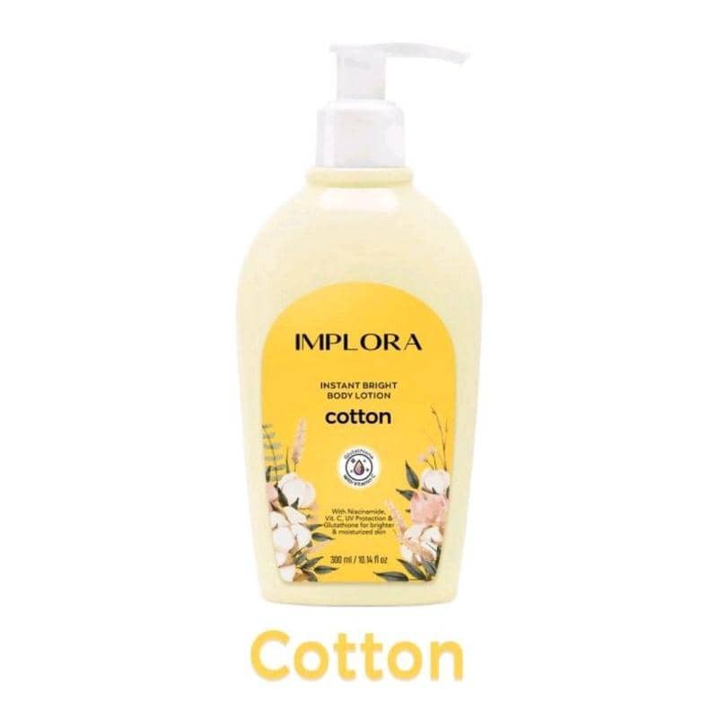 Implora Instant Bright Body Lotion Cotton