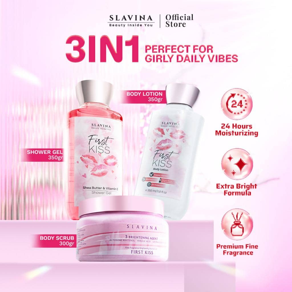 SLAVINA First Kiss Body Lotion
