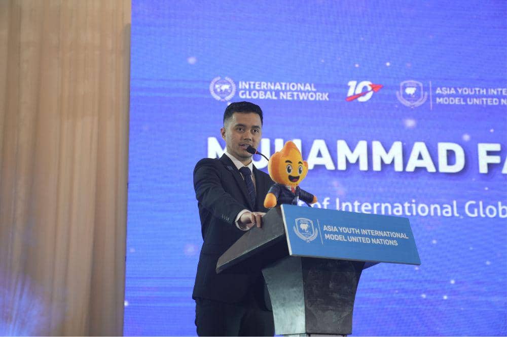 Muhammad Fahrizal, Presiden International Global Network
