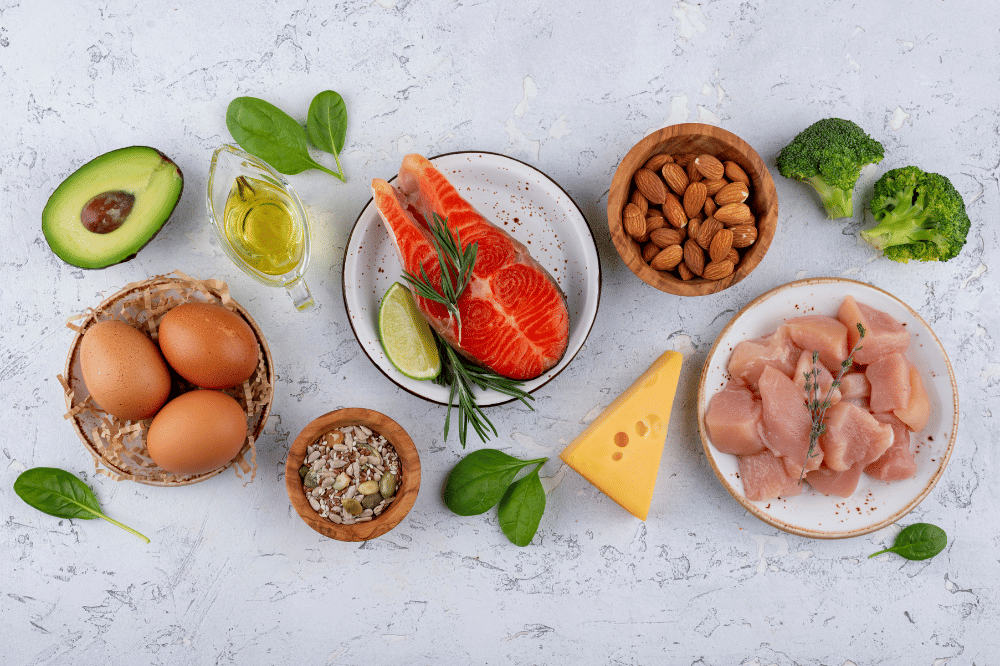 Konsumsi makanan tinggi protein