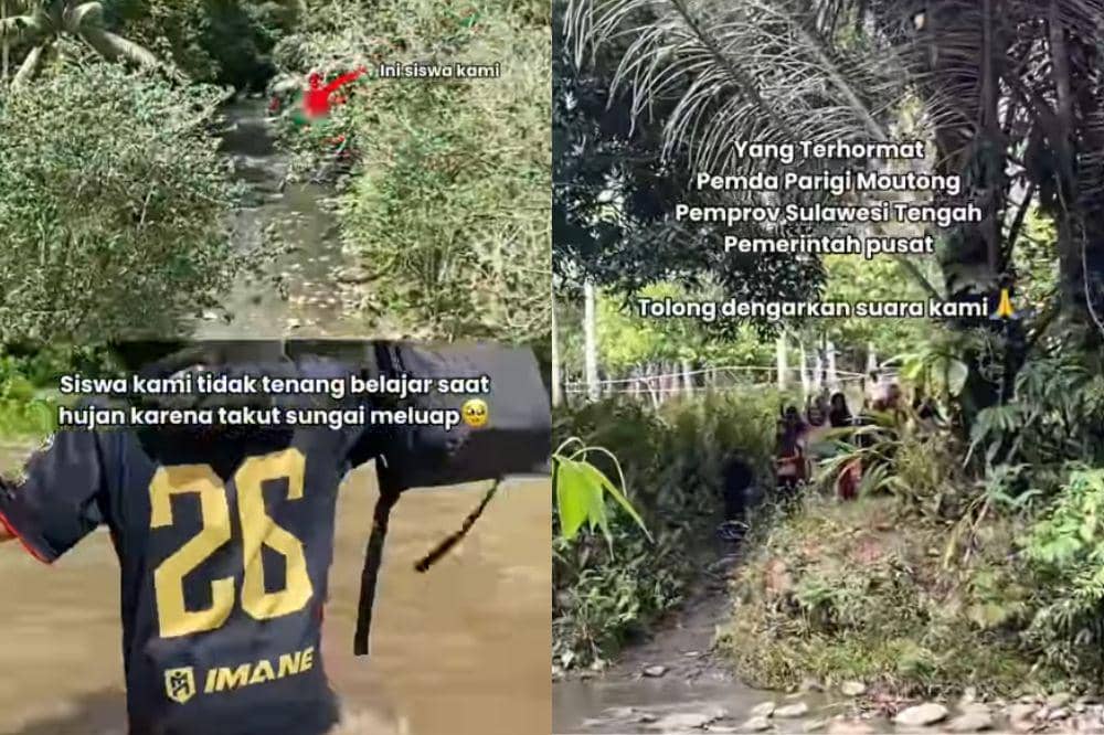 perjuangan siswa SD di Sulteng untuk sekolah