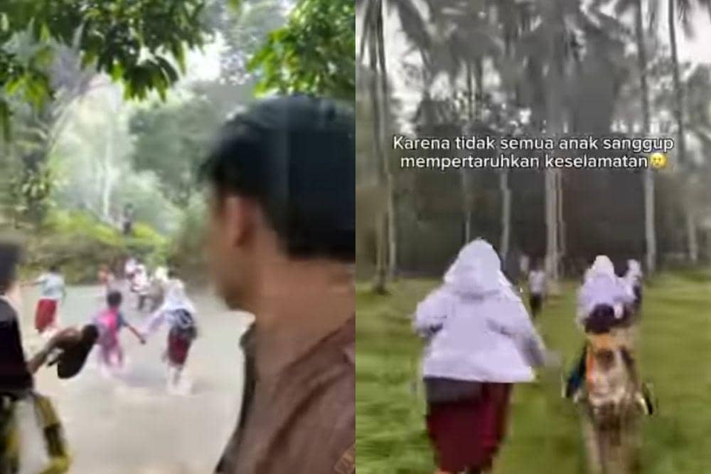 perjuangan siswa SD di Sulteng untuk sekolah