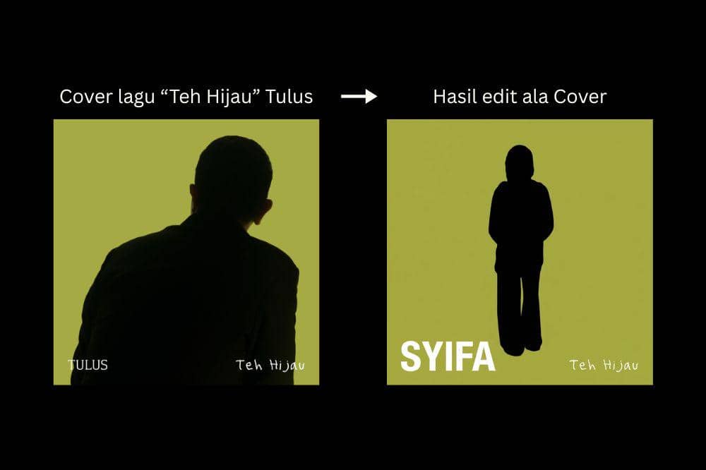Cara Edit Foto ala Cover Lagu 'Teh Hijau' Tulus, Sulit Membuka Hati