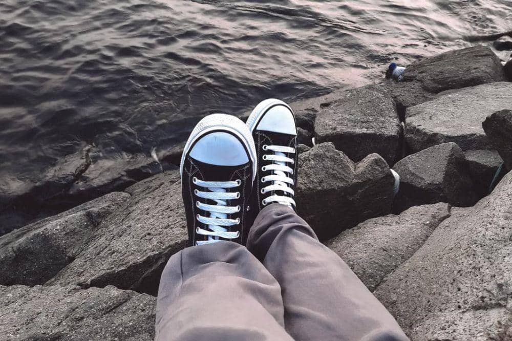 Tali sepatu lurus