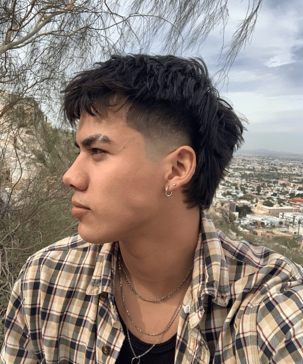 Modern mullet